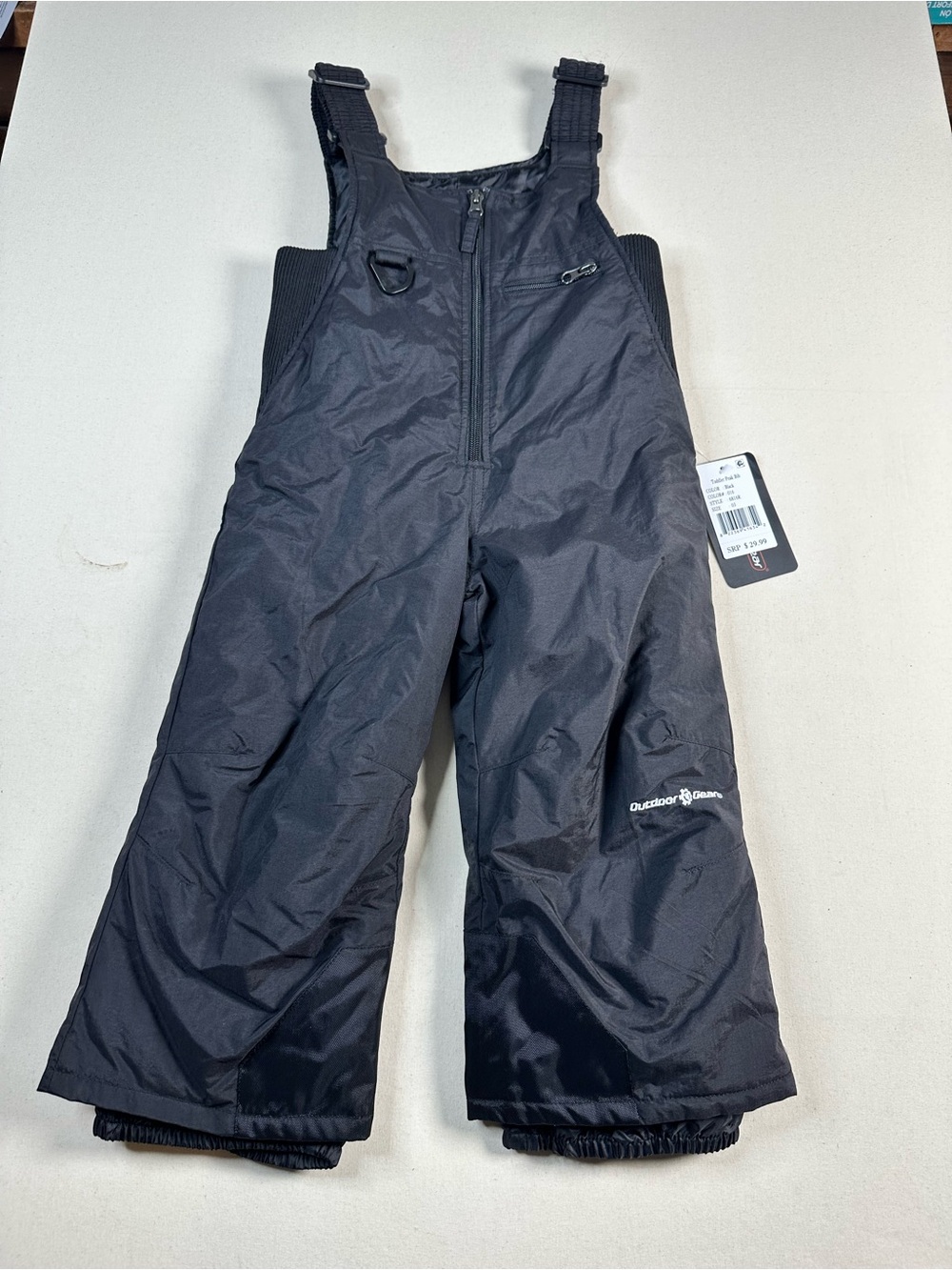 Outdoor Gear Kids' Black Snow Overalls 3T